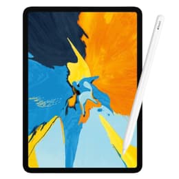 Bundle iPad Pro 11 (2018) 1. sukupolvi + Apple Pencil - 256GB - Hopea - Lukitsematon