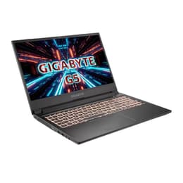 Gigabyte G5 KC AX200NGW 15" Core i5 2.5 GHz - SSD 512 GB - 16GB - NVIDIA GeForce RTX 3060 AZERTY - Belgialainen
