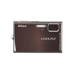 Kompaktikamera Coolpix S51 - Suklaa + Nikon Zoom Nikkor 38-114mm f/3.3–4.2 VR f/3.3–4.2