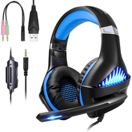 Gameware GW149 Kuulokkeet gaming johdollinen mikrofonilla - Musta/Sininen