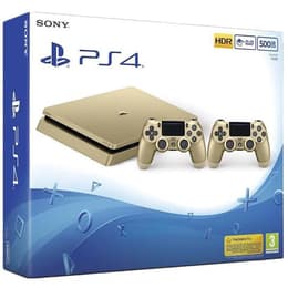 PlayStation 4 Slim 500GB - Kulta - Rajoitettu erä Gold