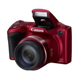 Kompaktikamera PowerShot SX400 IS - Punainen + Canon 30x Zoom Lens 24-720mm f/3.4-5.8 f/3.4-5.8