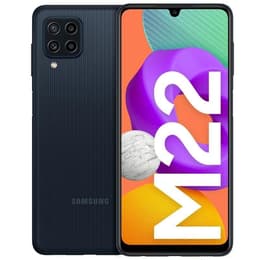 Galaxy M22 128GB - Musta - Lukitsematon - Dual-SIM