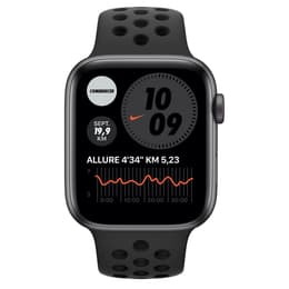Apple Watch (Series 5) 2019 GPS 40 mm - Alumiini Tähtiharmaa - Sport Nike Antrasiitti / Musta