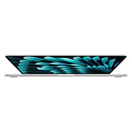 MacBook Air 15" (2023) - Applen M2 ‑siru jossa on 8-ytiminen prosessori ja 10-ytiminen näytönohjain - 8GB RAM - SSD 256GB - QWERTY - Englanti