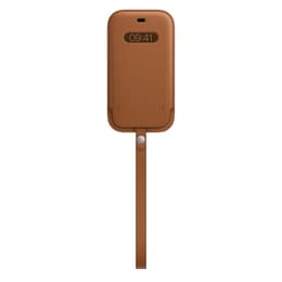 Apple Salkku iPhone 12 Pro Max - Magsafe - Nahka Ruskea