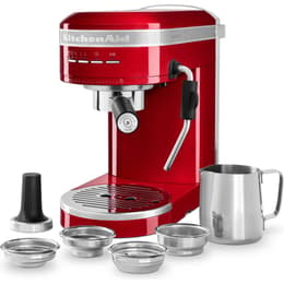Kahvinkeitin Ilman kapselia Kitchenaid 5KES6503EER 1,4000L - Punainen