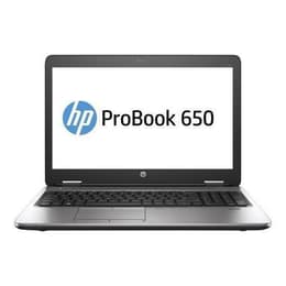 HP ProBook 650 G2 15" Core i3 2.3 GHz - SSD 240 GB - 8GB AZERTY - Ranska