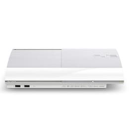 PlayStation 3 Ultra Slim - Valkoinen/Hopea