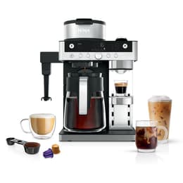 Espresso- kahvinkeitinyhdistelmäl Ninja CFN802EU 1,8000L - Harmaa