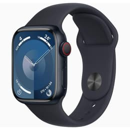 Apple Watch Series 9 (2023) GPS + Cellular 41 mm - Alumiini Keskiyö - Sport loop Sininen