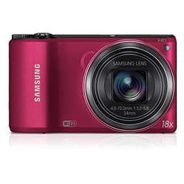 Kompaktikamera WB200F - Punainen + Samsung 18X Optical Zoom Lens 24-432mm f/3.2-5.8 f/3.2-5.8
