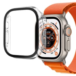 Kuori Apple Watch Ultra - 49 mm - Muovi - Läpinäkyvä