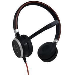 Jabra HSC 017 Kuulokkeet melunvaimennus johdollinen mikrofonilla - Musta/Punainen