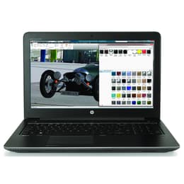 HP Zbook 15 G4 15" Core i7 2.9 GHz - SSD 512 Gt - 32GB QWERTY - Englanti
