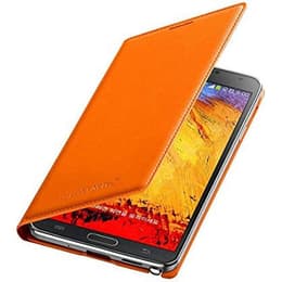 Kuori Galaxy Note 3 - Nahka - Oranssi