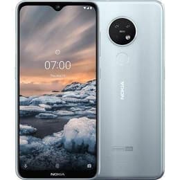 Nokia 7.2 64GB - Valkoinen - Lukitsematon