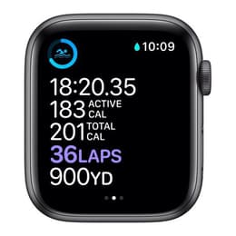 Apple Watch Series 6 (2020) GPS + Cellular 44 mm - Alumiini Tähtiharmaa