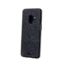 Kuori Galaxy S7 - Luonnollinen materiaali - Musta