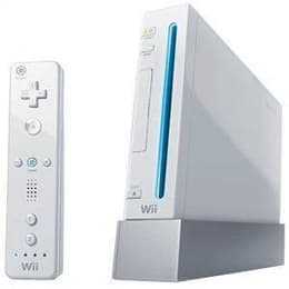 Nintendo Wii RVL-001-pelikonsoli 512 GB + Nanchuk -ohjain - Valkoinen
