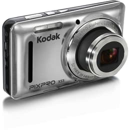 Kompaktikamera Pixpro X53 - Harmaa + Kodak Pixpro Aspherical Zoom Lens 28-140mm f/3.9-6.3 f/3.9-6.3