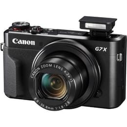 Kompaktikamera - Canon PowerShot G7 X Mark II Musta + Objektiivin Canon Zoom Lens 4.2X IS 8.8-36.8mm f/1.8 -2.8