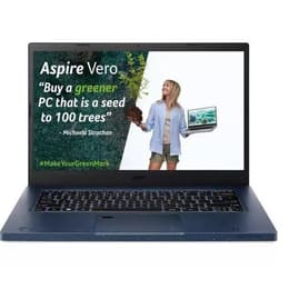 Acer Aspire Vero 14" Core i5 1.3 GHz - SSD 512 Gt - 16GB QWERTY - Englanti