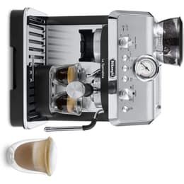 Kahvinkeitin jauhimella Ilman kapselia Delonghi EC9155-MB L - Musta/Hopea