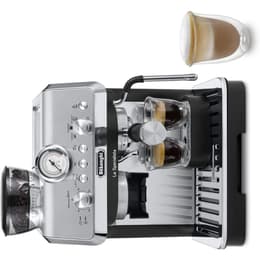Kahvinkeitin jauhimella Ilman kapselia Delonghi EC9155-MB L - Musta/Hopea