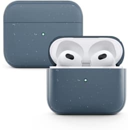 Suojakotelo AirPods 3 - Luonnollinen materiaali - Sininen