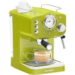 Espressokone Ilman kapselia Oursson EM1500/GA 1,2500L - Vihreä