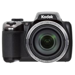 PixPro AZ525 - Musta + Kodak PixPro Aspheric HD Zoom Lens 52x Wide 24-1248mm f/2.8-5.6 f/2.8-5.6