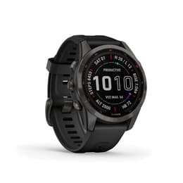 Garmin Fenix 7S Bluetooth 42 mm - Musta/Harmaa
