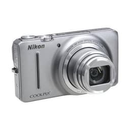 Kompaktikamera Coolpix s9200 - Hopea + Nikkor Nikkor 18X Wide Optical Zoom 25-450mm f/3.5-5.9 ED VR f/3.5-5.9