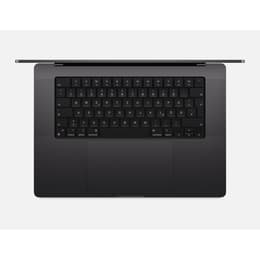 MacBook Pro 16" (2024) - Applen M4 Max ‑siru jossa on 14-ytiminen Maxsessori ja 32-ytiminen näytönohjain - 36GB RAM - SSD 1000GB - Tavallinen näyttö - QWERTZ - Saksa