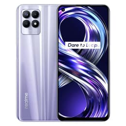 Realme 8I 128GB - Violetti - Lukitsematon - Dual-SIM