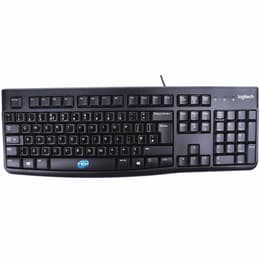 Logitech Näppäimistö QWERTY Englanti (UK) MK120 wired mouse and keyboard kit with preapplied layout stickers