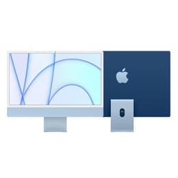 iMac 24" (Mid-2021) M1 3,2 GHz - SSD 256 GB - 8GB QWERTY - Englanti (US)