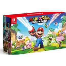 Switch 32GB - Musta + Mario + Rabbids Kingdom Battle