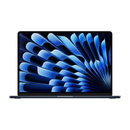 MacBook Air 15" (2023) - Applen M2 ‑siru jossa on 8-ytiminen prosessori ja 10-ytiminen näytönohjain - 8GB RAM - SSD 512GB - Tavallinen näyttö - QWERTY - Portugali
