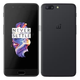 OnePlus 5 64 GB Dual Sim - Musta - Lukitsematon