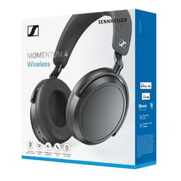 Sennheiser Momentum 4 Kuulokkeet melunvaimennus wireless mikrofonilla - Musta