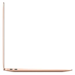MacBook Air 13" (2020) - Applen M1 ‑siru jossa on 8-ytiminen prosessori ja 7-ytiminen näytönohjain - 8GB RAM - SSD 128GB - Tavallinen näyttö - QWERTY - Portugali