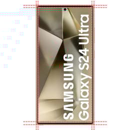Kuori Samsung Galaxy S24 ULTRA ja 2 suojakalvo - TPU - Läpinäkyvä