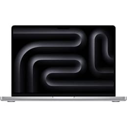 MacBook Pro 14" (2023) - Applen M3 Pro ‑siru jossa on 12-ytiminen prosessori ja 18-ytiminen näytönohjain - 18GB RAM - SSD 1000GB - Tavallinen näyttö - QWERTY - Hollanti
