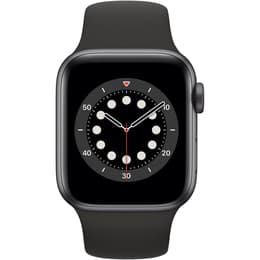 Apple Watch (Series 6) 2020 GPS + Cellular 40 mm - Alumiini Tähtiharmaa - Sport loop Musta