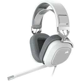Corsair HS80 Kuulokkeet melunvaimennus gaming kiinteä + langaton mikrofonilla - Valkoinen
