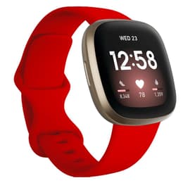 Kellot Fitbit Cardio GPS Versa 3 - Punainen
