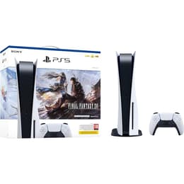 PlayStation 5 825GB - Valkoinen + Final Fantasy XVI