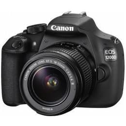 Yksisilmäinen peiliheijastuskamera EOS 1200D - Musta + Canon Canon Zoom Lens EF-S 18-55mm f/3.5-5.6 III f/3.5-5.6